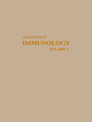 cover image of Advances in Immunology